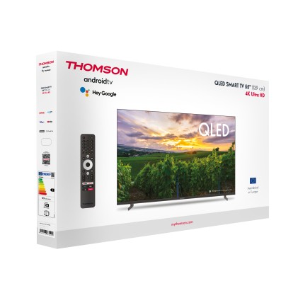 Tv 55 Thomson 4K Qled Smart Uhd T2/C2S2 Android 11 Frameless
