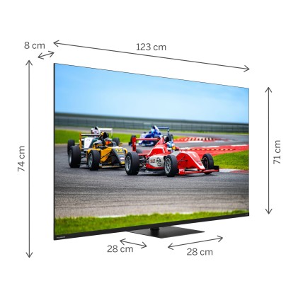 Tv 55 Thomson Uhd  Smart 4K Qled Piede Google Front Speaker 144Hz