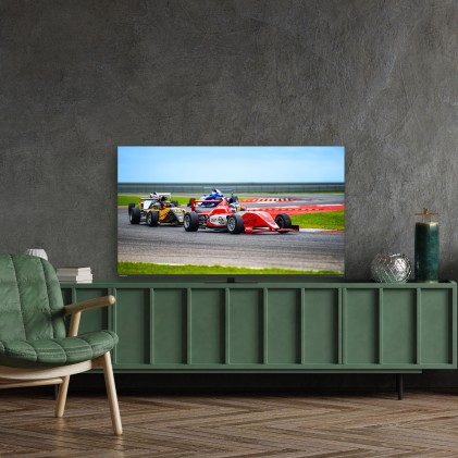Tv 55 Thomson Uhd  Smart 4K Qled Piede Google Front Speaker 144Hz
