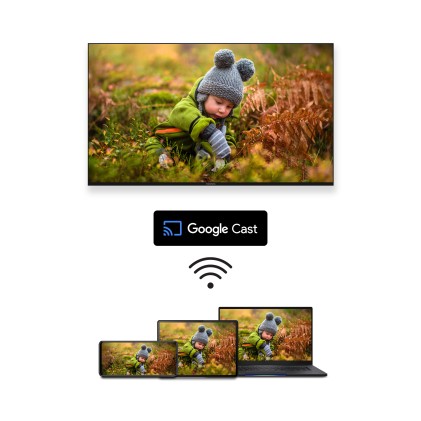 Tv 55 Thomson 4K  Smart Uhd T2/C2S2 Google Tv Frameless