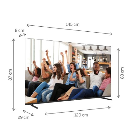 Tv 65 Thomson 4K  Smart Uhd T2/C2S2 Google Tv Frameless