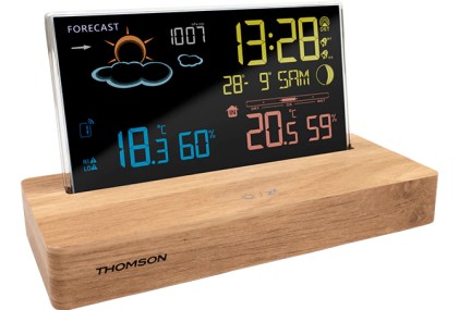 Thomson CT610 stazione meteorologica digitale Legno LCD CA/Batteria