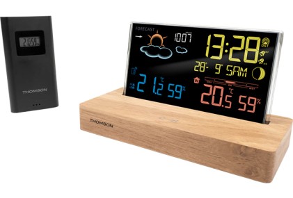 Thomson CT610 stazione meteorologica digitale Legno LCD CA/Batteria