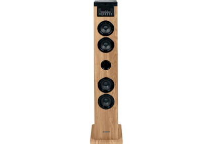 Thomson DS122CD set audio da casa Sistema home audio a torre 10 W Nero, Legno