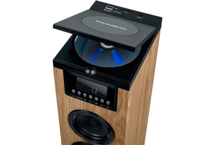 Thomson DS122CD set audio da casa Sistema home audio a torre 10 W Nero, Legno