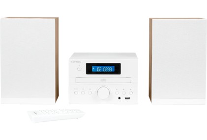 Thomson MIC122BT Microsistema audio per la casa 10 W Nero, Argento