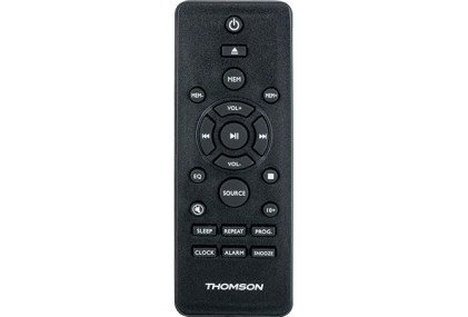 Thomson MIC122BT Microsistema audio per la casa 10 W Nero, Argento