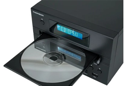 Thomson MIC122BT Microsistema audio per la casa 10 W Nero, Argento