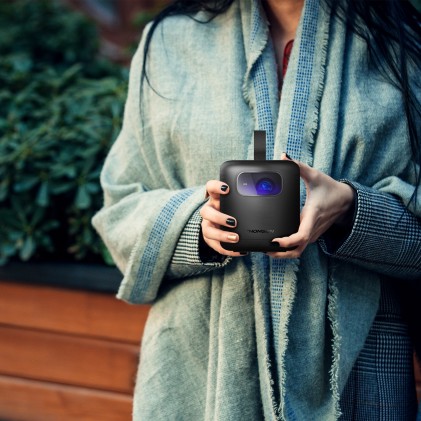 Proiettore Thomson Portatile Smart Batetrua  Led 350Nit Ottica Corta