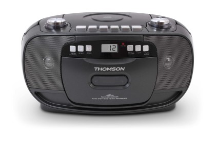 Thomson RK200CD impianto stereo portatile Analogico 2,4 W AM, FM Nero Riproduzione MP3