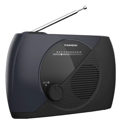 Thomson RT350 radio Portatile Analogico Nero
