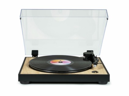 Thomson TT300 piatto audio Giradischi con trasmissione a cinghia Nero, Giallo