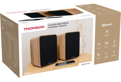 Thomson WS602DUO altoparlante 1-via Legno Cablato 30 W
