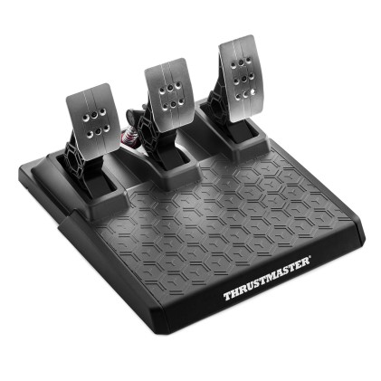 Pedaliera Simulatore Guida Thrustmaster 4060210 T3Pm Black E Silver