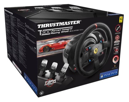 Volante E Pedaliera Simulatore Guida Thrustmaster 4160652 Ferrari Vola