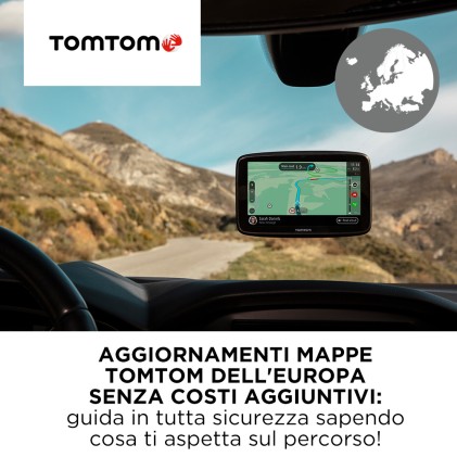 Navigatore Gps Tomtom 1Ba5.002.20 Go Classic 5 Black