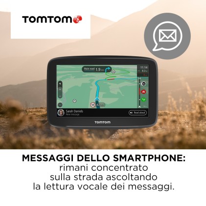 Navigatore Gps Tomtom 1Ba5.002.20 Go Classic 5 Black