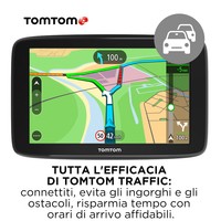 Tomtom Go Basic 6" Europa 45 Quad-Core Mappe E Traffico A Vita  Aggiornamenti Tramite Wi-Fi