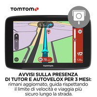 Tomtom Go Basic 6" Europa 45 Quad-Core Mappe E Traffico A Vita  Aggiornamenti Tramite Wi-Fi