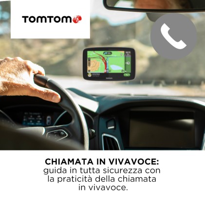Navigatore Gps Tomtom 1Pn5.002.10 Go Essential Essential Black
