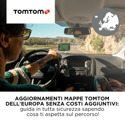Navigatore Gps Tomtom 1Pn5.002.10 Go Essential Essential Black