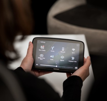 Navigatore Gps Tomtom 1Yb7.002.10 Go Camper Max Wifi Black