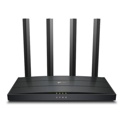 Router Wifi6 Ax1500 1201/300Mbp Dua 1P Gbit Wan 4P Gbit Lan 4 Antenne
