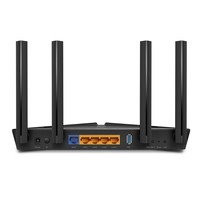 TP-LINK AX3000 Wi-Fi 6 Router Dual-Core CPU 2402Mbps at 5GHz+574Mbps at 2.4GHz 5 Gigabit Ports1 USB 3.0 4 Antennas