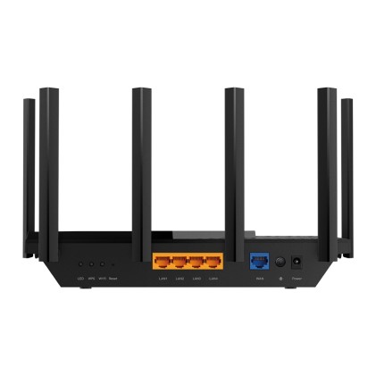 TP-Link Archer AXE75 router wireless Gigabit Ethernet Tri-band (2,4 GHz/5 GHz/6 GHz) Nero