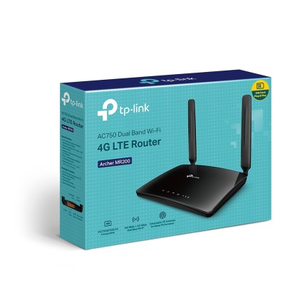 Router Ac750 Wireless 4G 3P 10/100- 1Pwan-3Ant Interne+2Lte Anten Stacc