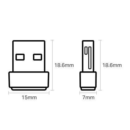 TP-LINK AC600 WiFi Nano USB Adapter