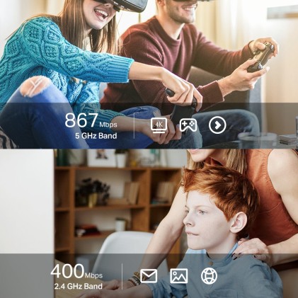 Scheda Ac1300 Usb Mini Usb3.0 Dual Band 867Mbps 5Ghz + 400Mbps 2,4Ghz