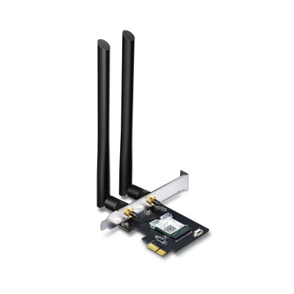 TP-LINK Archer T5E AC1200 WiFi Bluetooth 4.2 PCI Express Adapter 867Mbps at 5 GHz + 300Mbps at 2.4 GHz Bluetooth 4.2 (P)