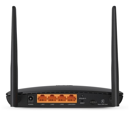 TP-Link Archer MR402 router wireless Fast Ethernet Dual-band (2.4 GHz/5 GHz) 4G Nero