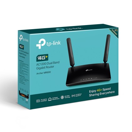TP-Link Archer MR600 router wireless Gigabit Ethernet Dual-band (2.4 GHz/5 GHz) 4G Nero