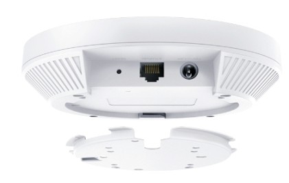 TP-Link EAP653 Access Point Wireless Wi-Fi 802.11ax AX3000 Dual Band, Supporto PoE+ 802.3at, Porte Gigabit, MU-MIMO, WPA3