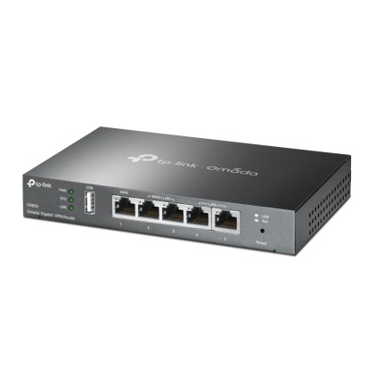 Router Vpn Multi-Wan 5P Gigabit 1P Wan 1P Lan 3P Wan/Lan