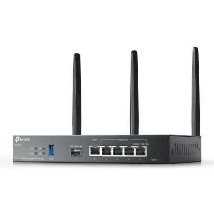 Router Vpn Multi Wan Ax3000 Wifi6 1P Gigabit Sfp + 5P Gigabit Rj45