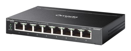 Switch Omada 8-Portgb Poe Managed 8Xgb Rj45P Desktop Steel Integ Sdn