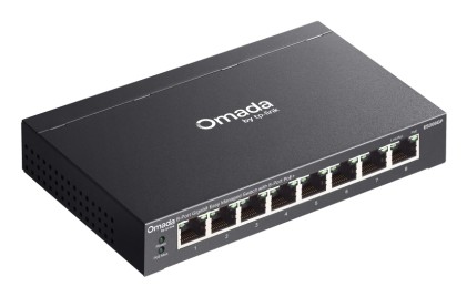 Switch Omada 8-Portgb Poe Managed 8Xgb Rj45P Desktop Steel Integ Sdn