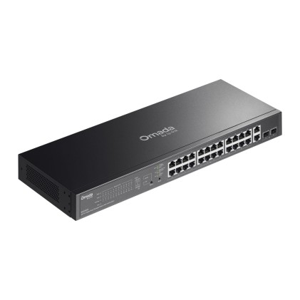 TP-Link ES228GP switch di rete Gestito L2 Gigabit Ethernet (10/100/1000) Supporto Power over Ethernet (PoE) Nero