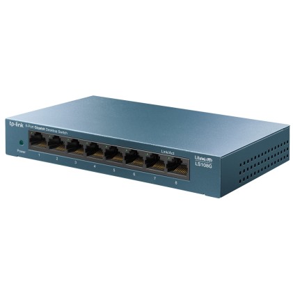Switch Tp-Link 8P Gigabit Rj45 Desktop