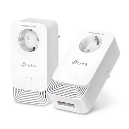 TP-Link PG2400P KIT adattatore di rete PowerLine 1428 Mbit/s Collegamento ethernet LAN Bianco 2 pz