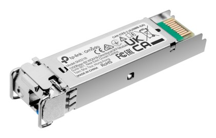 TP-Link Omada SM321B modulo del ricetrasmettitore di rete Fibra ottica 1250 Mbit/s SFP