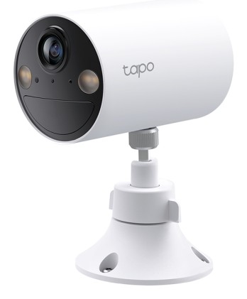 Tapo C410 Telecamera Wi-Fi Esterno a Batteria 2K 3MP, Visione Notturna a Colori, 4pz
