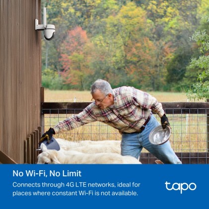 Telecamera Pan/Tilt 4G LTE Outdoor Tapo C501GW