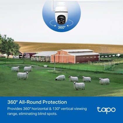Telecamera Pan/Tilt 4G LTE Outdoor Tapo C501GW