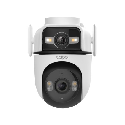 Videocamera di sicurezza outdoor motorizzata con doppio obiettivo Tapo C545D