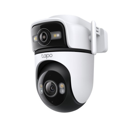 Videocamera di sicurezza outdoor motorizzata con doppio obiettivo Tapo C545D