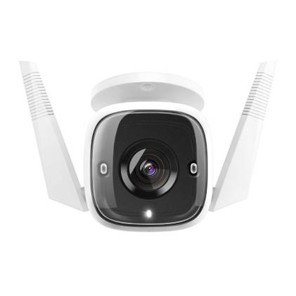 TP-Link Tapo TC65 Telecamera di Sicurezza WiFi da Esterno 2K+3MP - Visione Notturna - Rilevazione Movimento - Allarme Luminoso e Sonoro - Audio Bidirezionale
